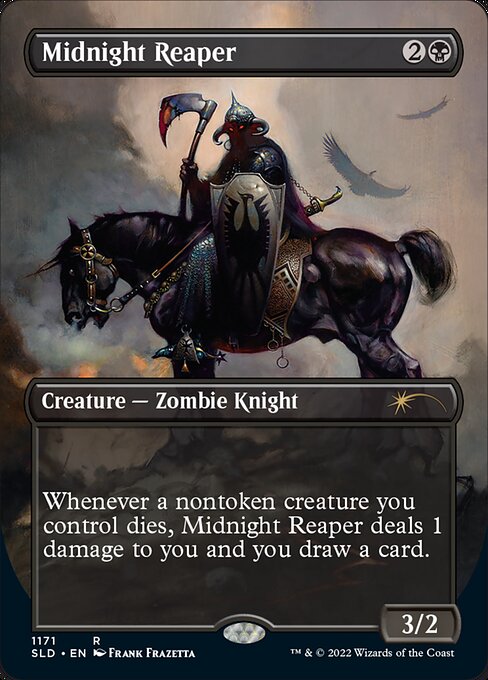Midnight Reaper — art by Frank Frazetta