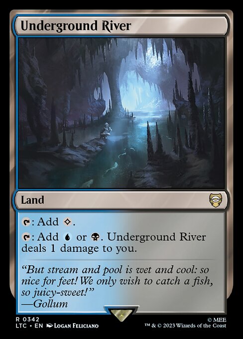 Underground River — art by Logan Feliciano