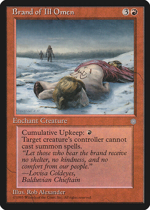 Brand of Ill Omen — art by Rob Alexander