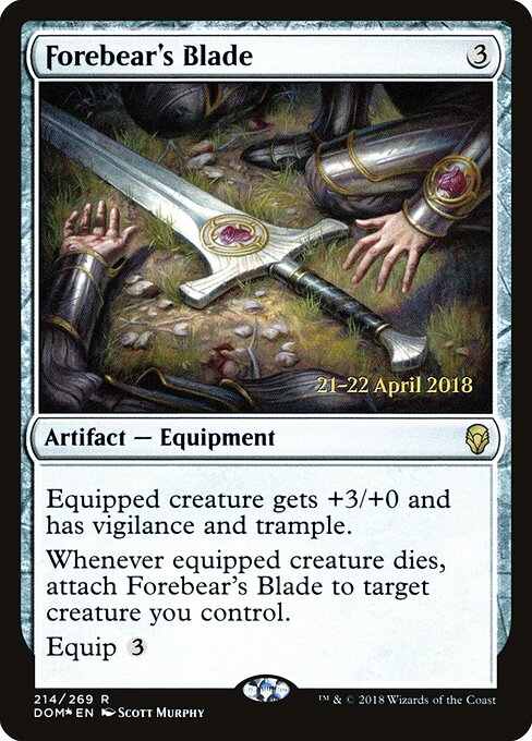 Forebear's Blade — art by Scott Murphy