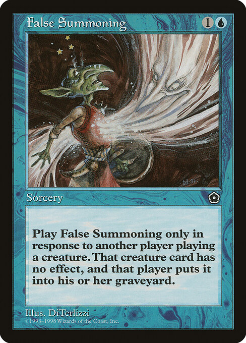 False Summoning — art by DiTerlizzi