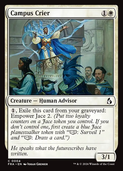Campus Crier — art by Johan Grenier