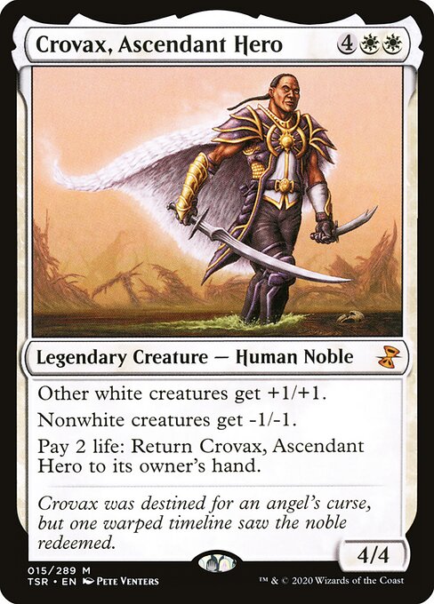 Crovax, Ascendant Hero — art by Pete Venters