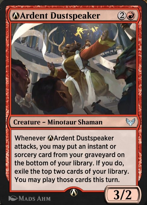 A-Ardent Dustspeaker — art by Mads Ahm