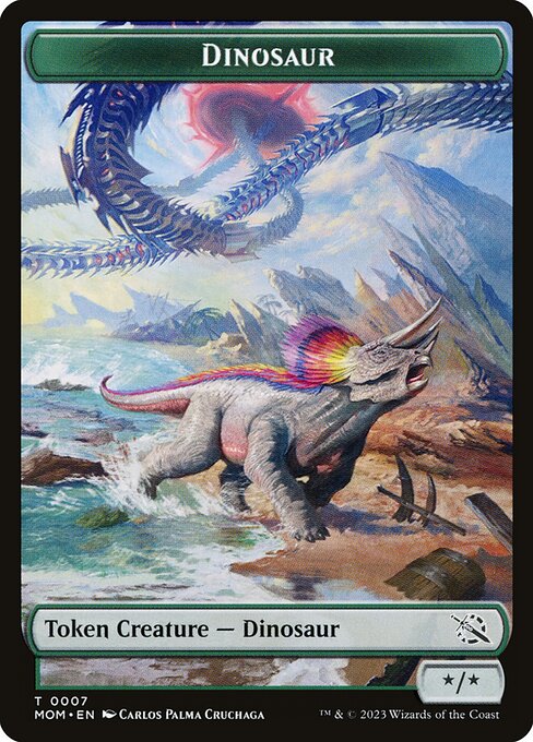 Dinosaur — art by Carlos Palma Cruchaga