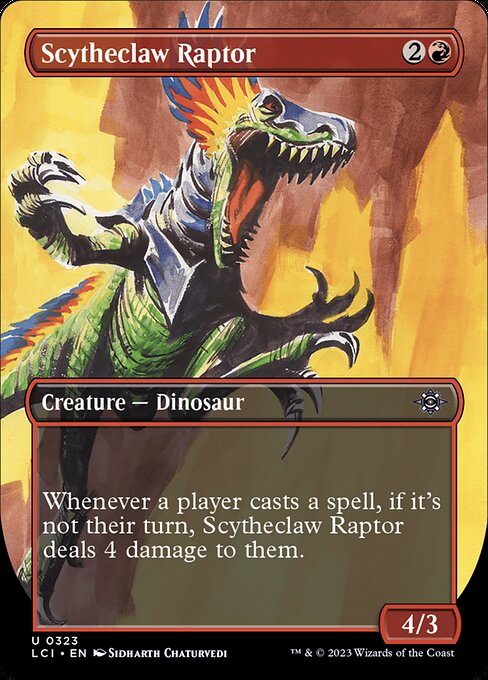Scytheclaw Raptor — art by Sidharth Chaturvedi