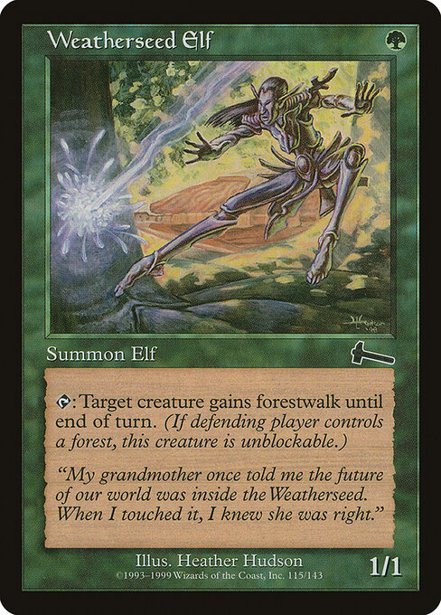 Weatherseed Elf — art by Heather Hudson