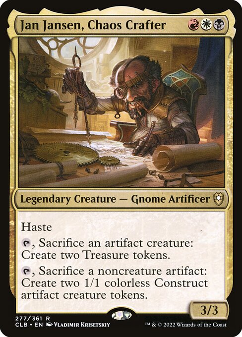 Jan Jansen, Chaos Crafter — art by Vladimir Krisetskiy