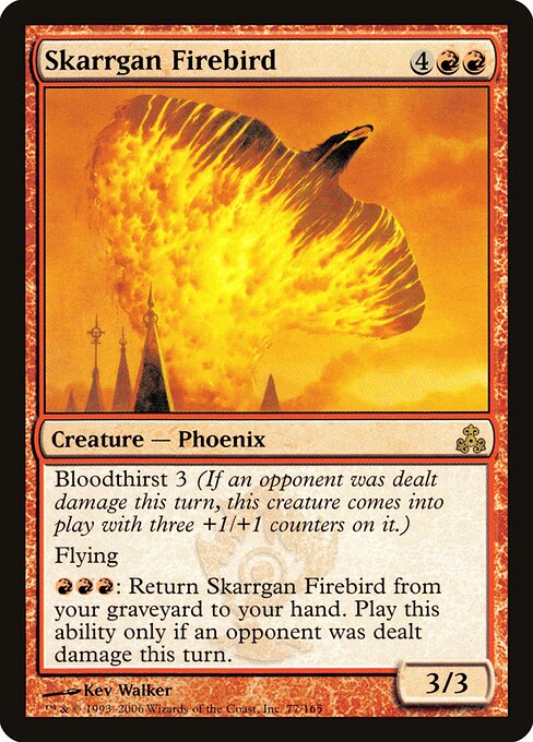 Skarrgan Firebird — art by Kev Walker