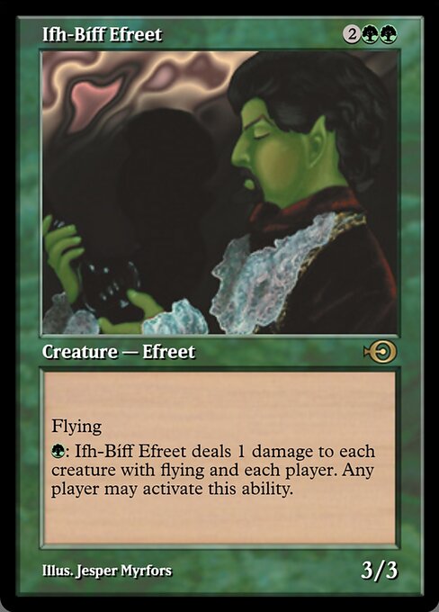 Ifh-Bíff Efreet — art by Jesper Myrfors