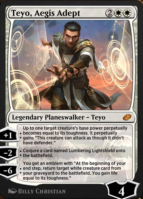 Teyo, Aegis Adept — art by Billy Christian
