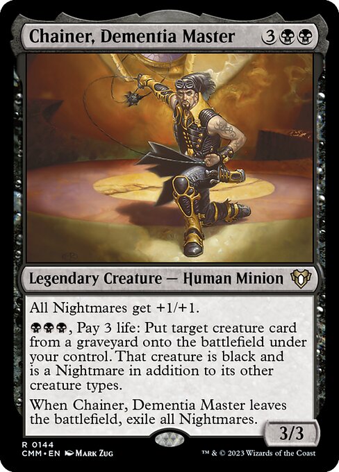 Chainer, Dementia Master — art by Mark Zug