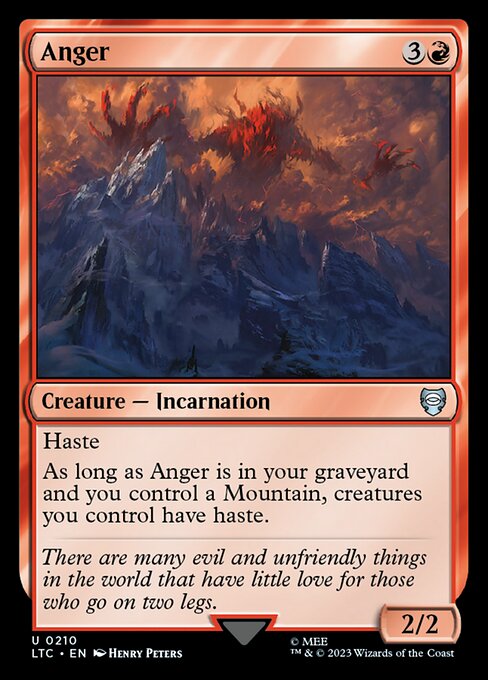 Anger — art by Henry Peters