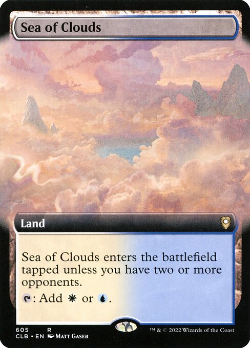 Sea of Clouds — art by Matt Gaser