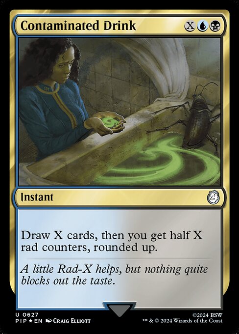 Contaminated Drink — art by Craig Elliott