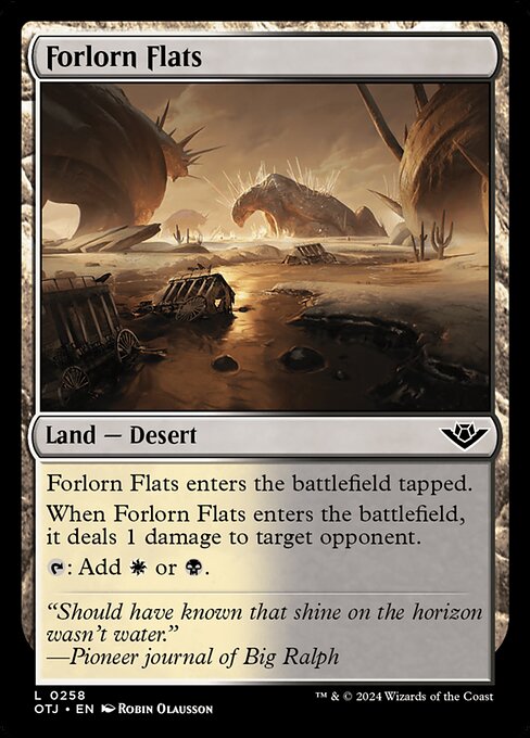 Forlorn Flats — art by Robin Olausson