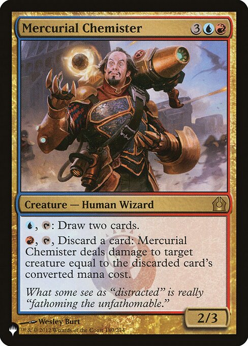 Mercurial Chemister — art by Wesley Burt
