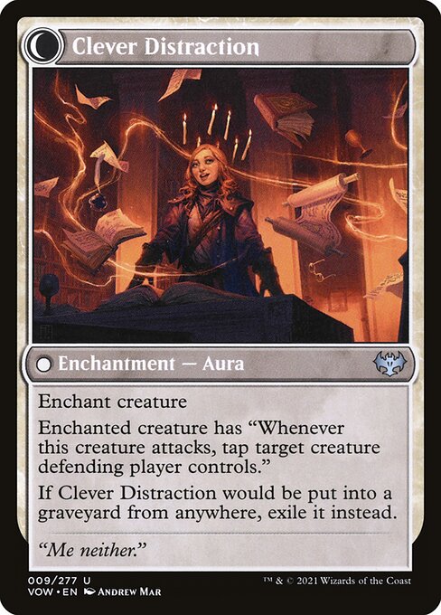 Distracting Geist // Clever Distraction — art by Andrew Mar