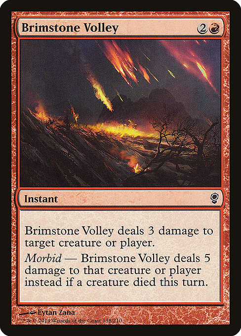 Brimstone Volley — art by Eytan Zana