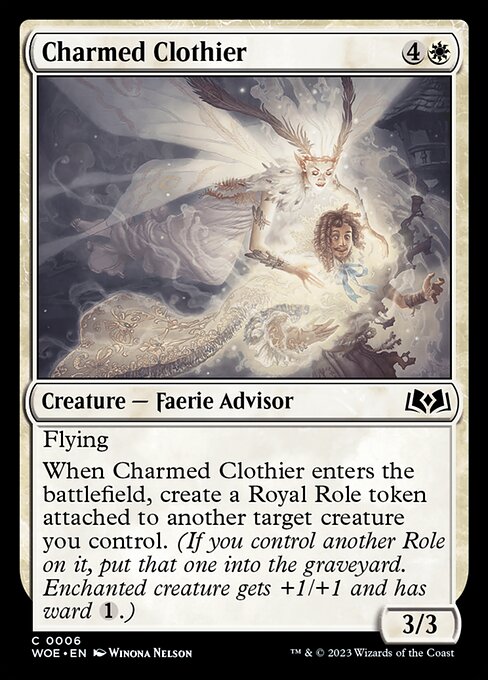 Charmed Clothier — art by Winona Nelson