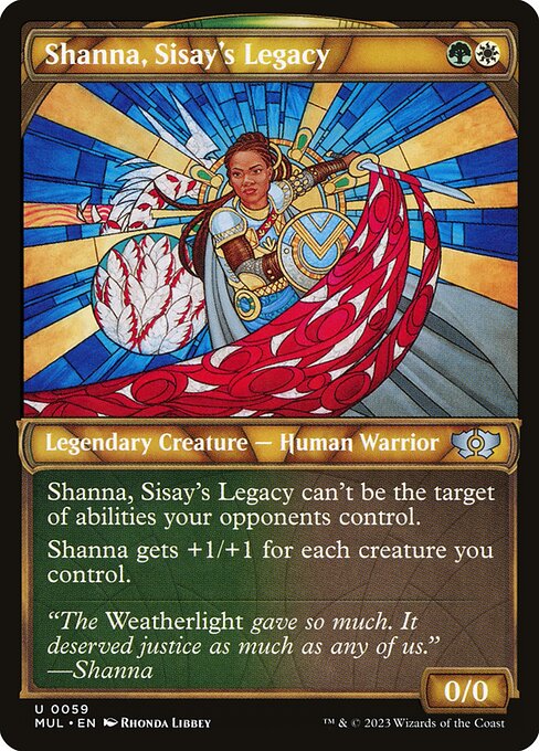 Shanna, Sisay's Legacy — art by Rhonda Libbey