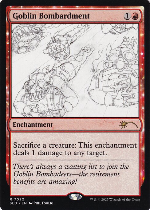 Goblin Bombardment — art by Phil Foglio