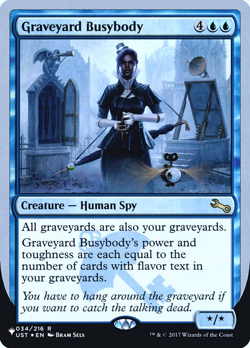 Graveyard Busybody — art by Bram Sels