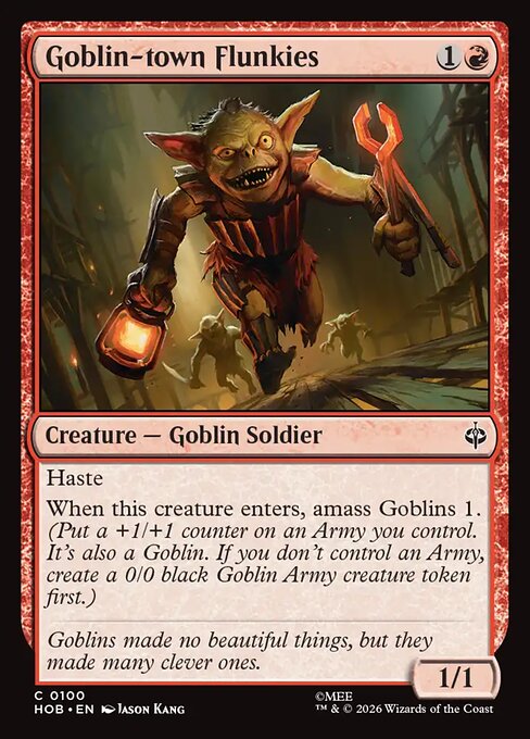 Goblin-town Flunkies — art by Jason Kang