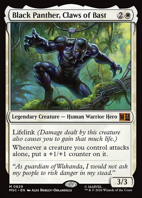 Black Panther, Claws of Bast — art by Alex Horley-Orlandelli
