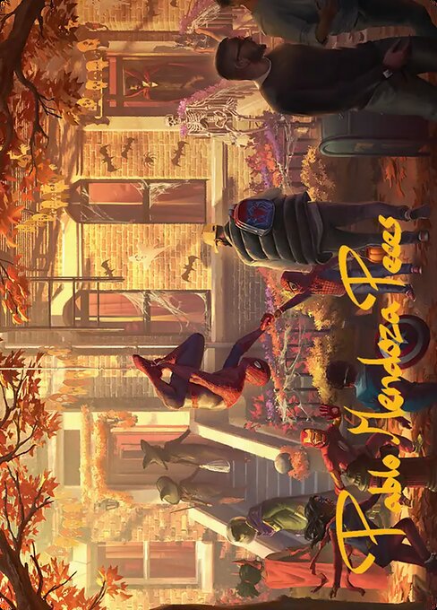 Friendly Neighborhood // Friendly Neighborhood — art by Pablo Mendoza