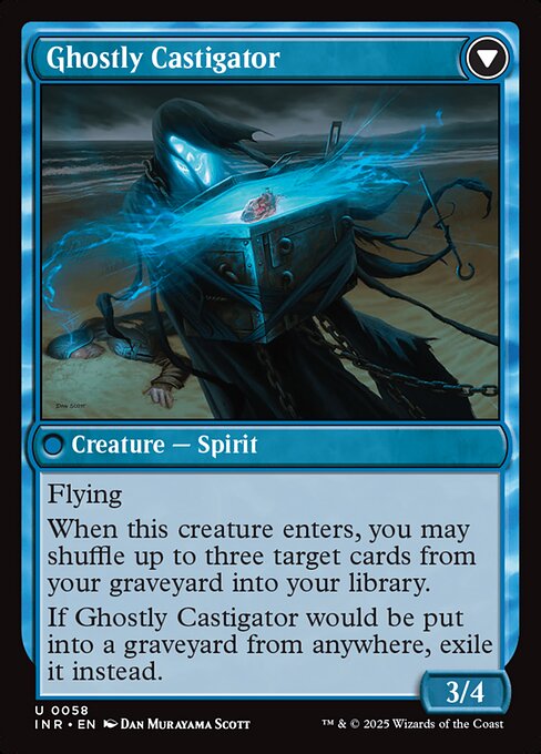Covetous Castaway // Ghostly Castigator — art by Dan Murayama Scott