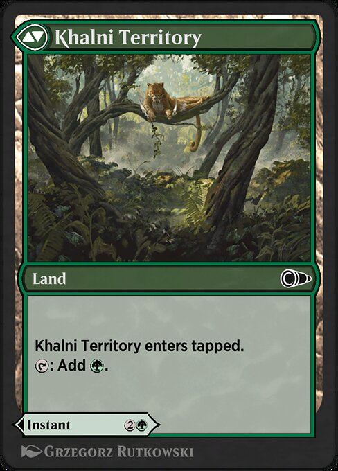 Khalni Ambush // Khalni Territory — art by Grzegorz Rutkowski