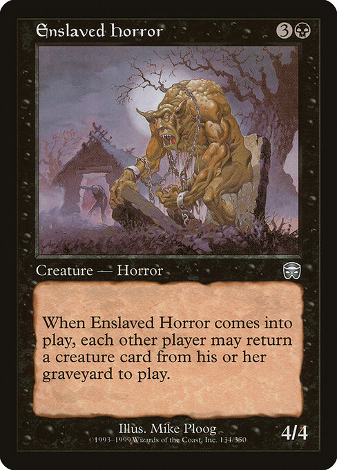 Enslaved Horror — art by Mike Ploog