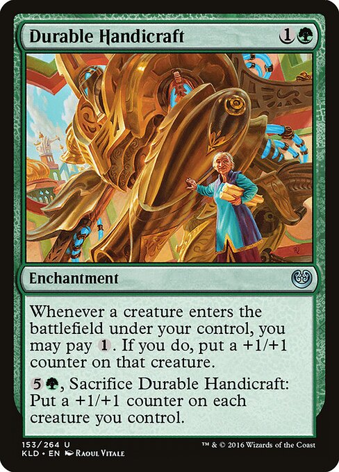 Durable Handicraft — art by Raoul Vitale