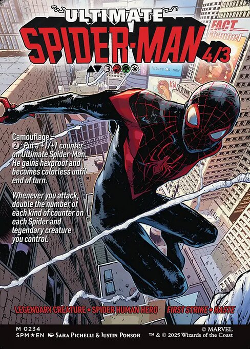 Miles Morales // Ultimate Spider-Man — art by Justin Ponsor
