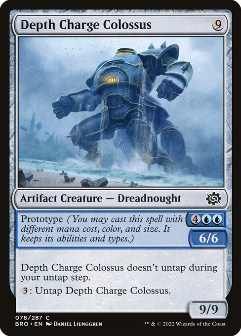 Depth Charge Colossus — art by Daniel Ljunggren