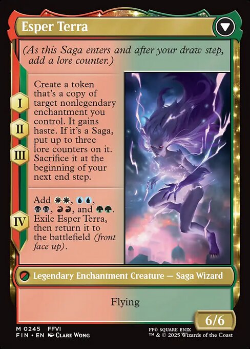 Terra, Magical Adept // Esper Terra — art by Clare Wong