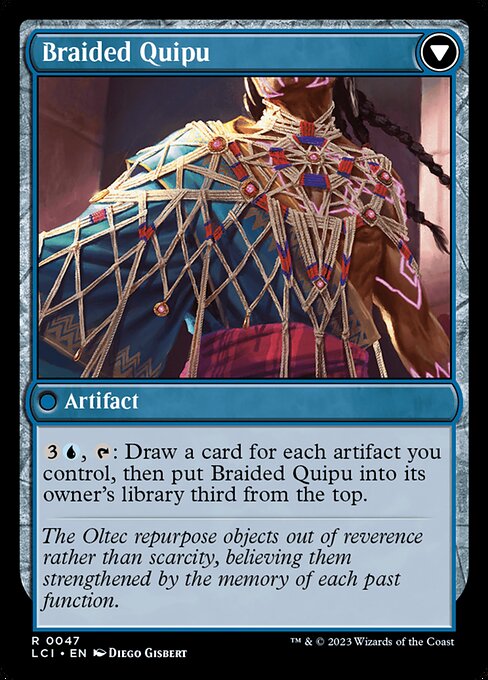 Braided Net // Braided Quipu — art by Diego Gisbert