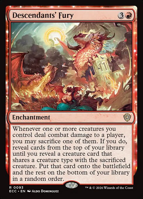 Descendants' Fury — art by Aldo Domínguez
