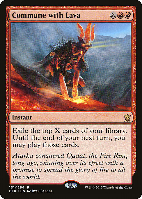 Commune with Lava — art by Ryan Barger