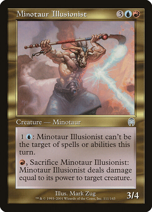Minotaur Illusionist — art by Mark Zug