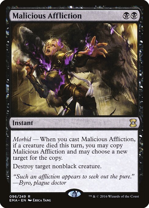Malicious Affliction — art by Erica Yang