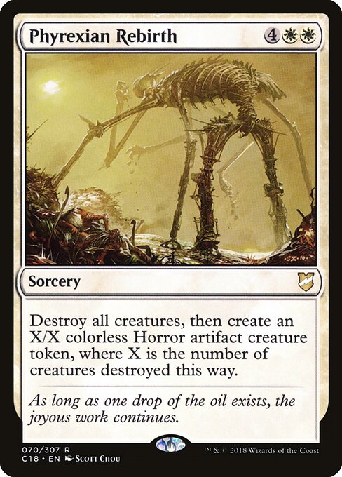 Phyrexian Rebirth — art by Scott Chou