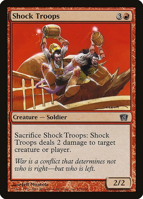Shock Troops — art by Jeff Miracola