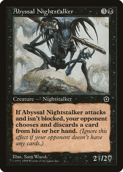 Abyssal Nightstalker — art by Sam Wood