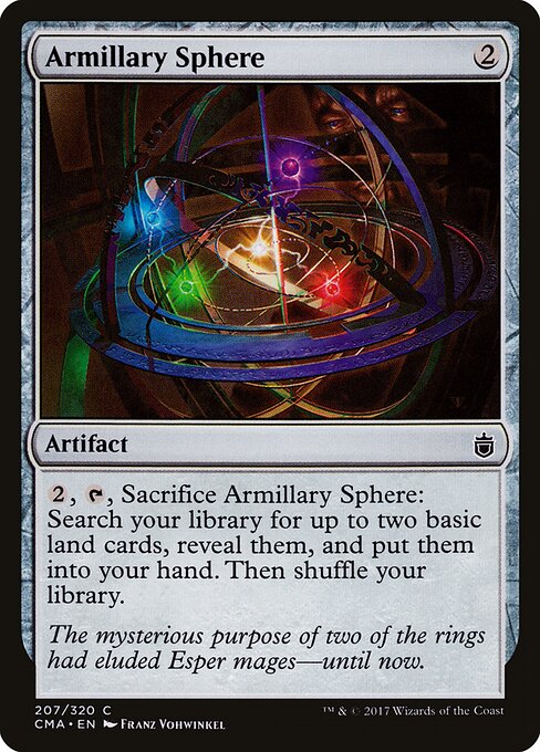 Armillary Sphere — art by Franz Vohwinkel