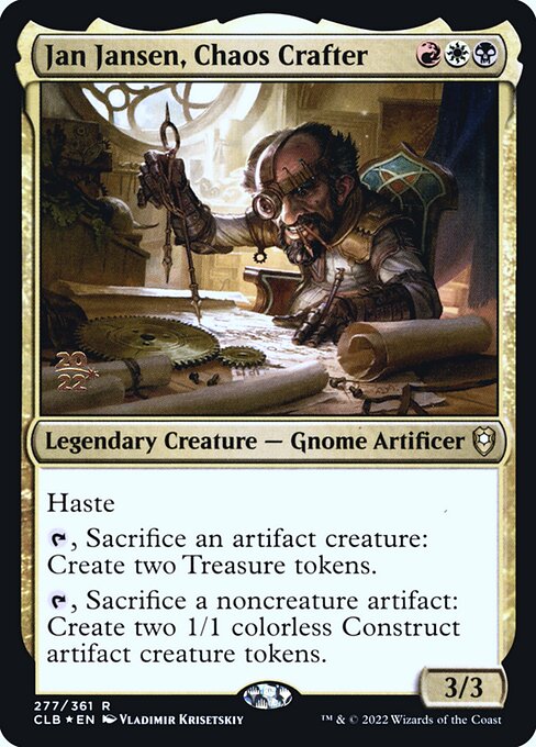 Jan Jansen, Chaos Crafter — art by Vladimir Krisetskiy