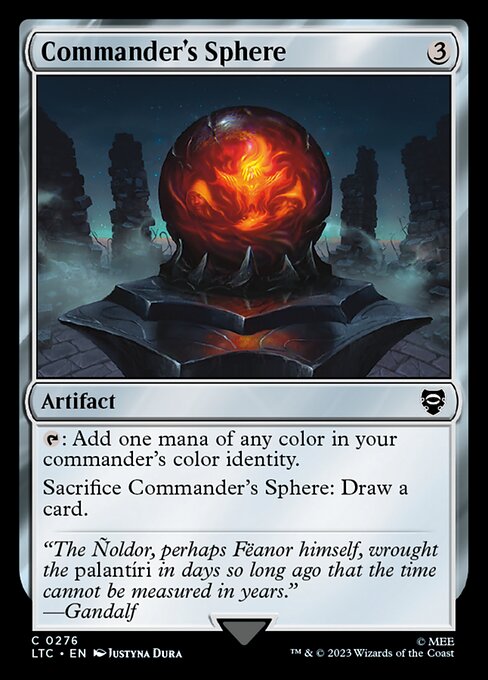 Commander's Sphere — art by Justyna Dura