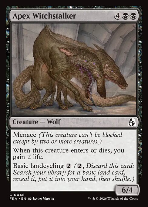 Apex Witchstalker — art by Jason Mowry