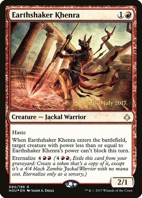 Earthshaker Khenra — art by Jason A. Engle